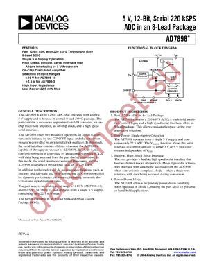 AD7898AR-10 datasheet  